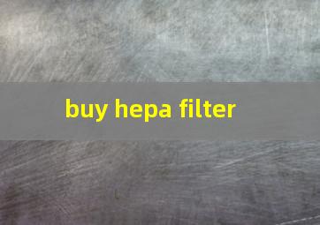 buy hepa filter